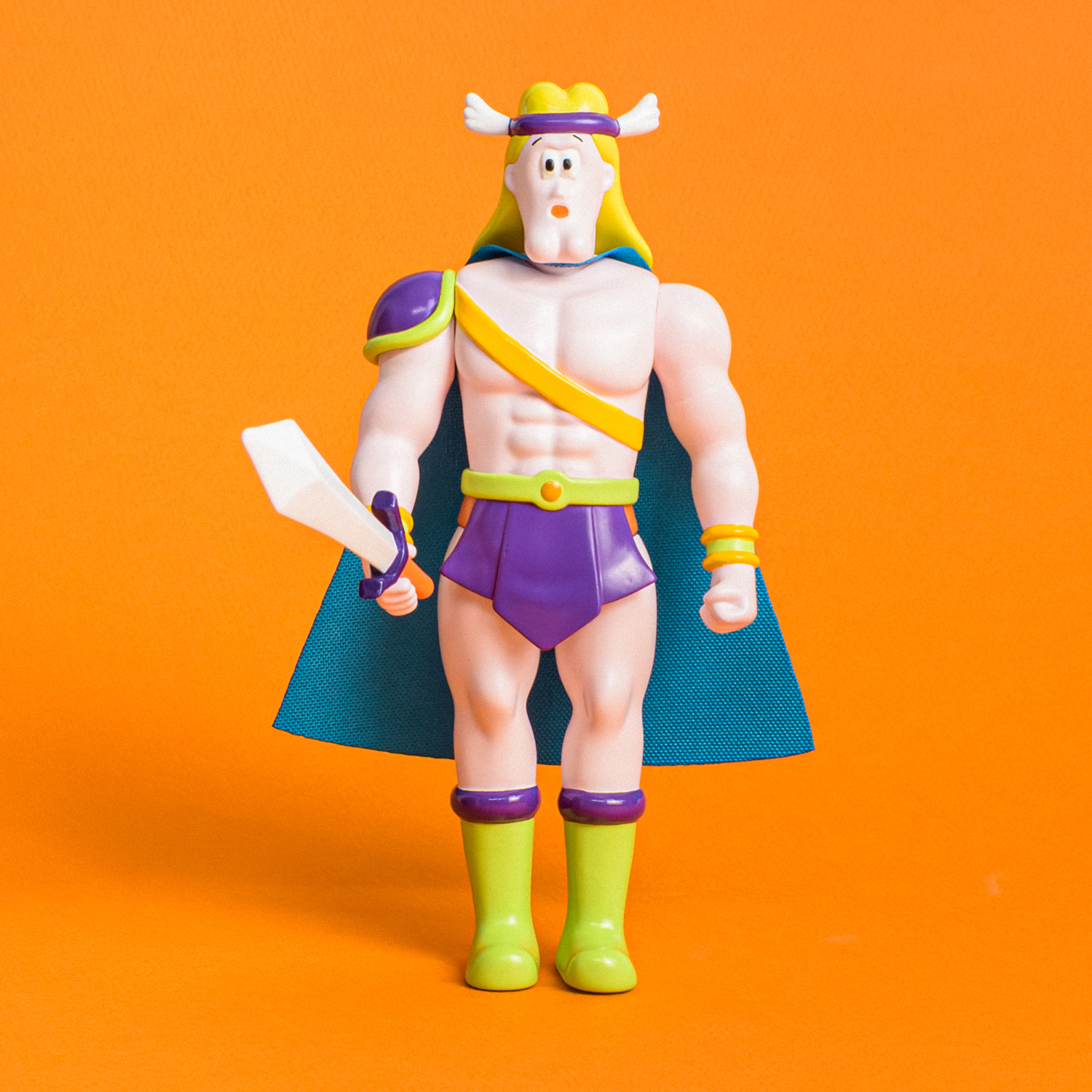 山崎若菜 軟膠玩偶 - 戰士 冰霜金髮 - Kenelephant Wakana Yamazaki Sofvi - Warrior Frost Blonde