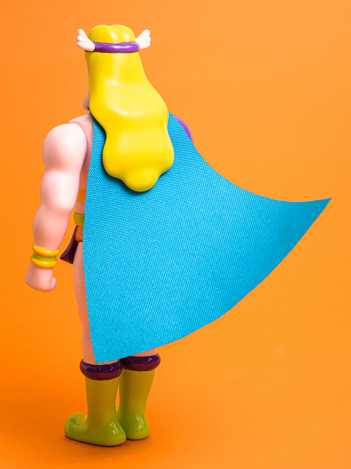 山崎若菜 軟膠玩偶 - 戰士 冰霜金髮 - Kenelephant Wakana Yamazaki Sofvi - Warrior Frost Blonde