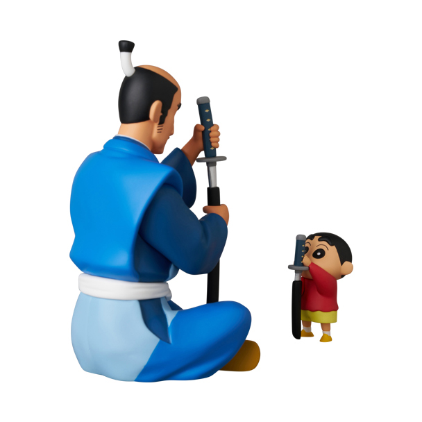 UDF 蠟筆小新系列 第五彈 - 武士的誓約 (又兵衛與小新) - UDF Crayon Shin-chan series 5 - The Samurai Oath (Matabei and Shin-chan)