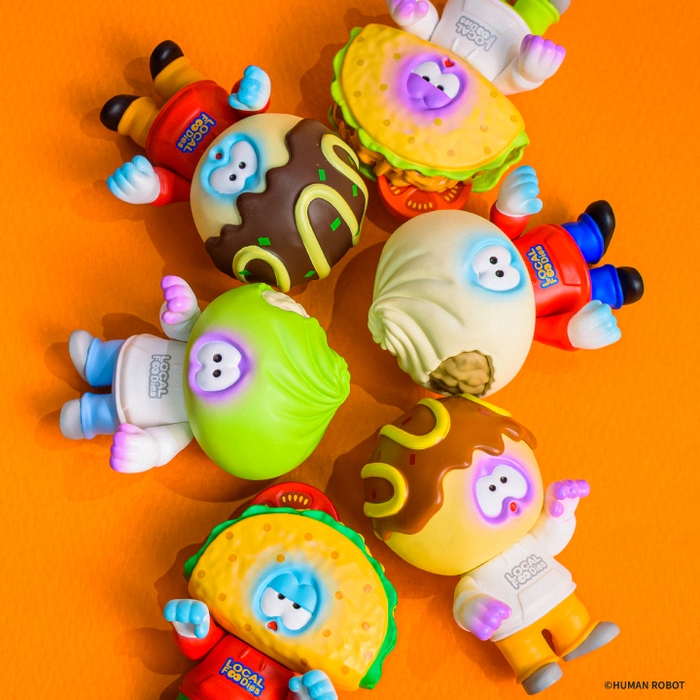 當地美食家 迷你玩偶盒玩系列 - 隨機單抽 - Kenelephant Local Foodies figure collection - Assortment