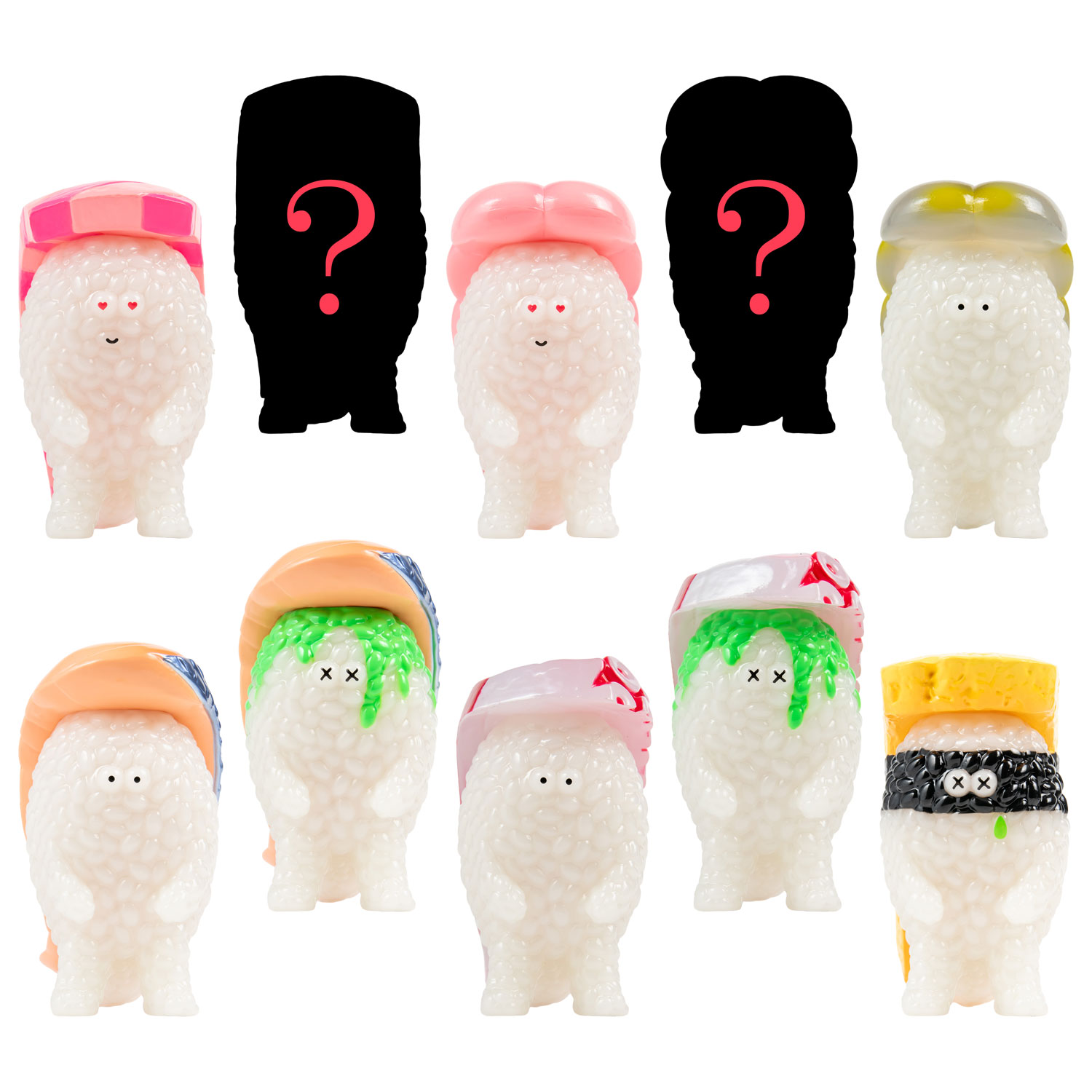 壽司怪獸 Sushi-L.A. 真實壽司尺寸盒玩系列3代 - 隨機單抽  - Sen-ti-nel X Nakao Teppei - Sushi-L.A. 1/1 scale (Sushi Size) figure collection 3 - assortment 