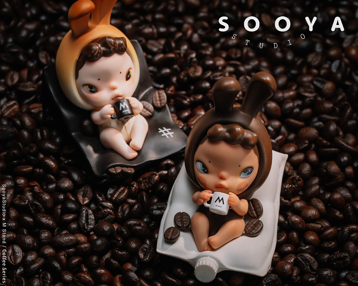 Sooya Studio X M Stand 咖啡盒玩 - 隨機單抽 - Sooya Studio X M Stand blind box series - assortment