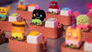 放克牙寶 實驗室逃出計劃系列 機械鍵帽盒玩 - 隨機單抽 - Fuggler Experiment Escape Plane Key-cap blind box - assortment