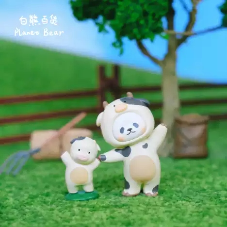 白熊百貨 潘潘 我最喜歡你 盒玩 - 隨機單抽 - Planet Bear PanPan I Love You More blind box series - assortment