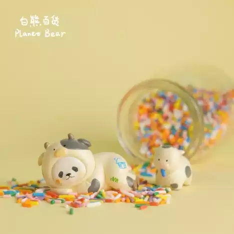 白熊百貨 潘潘 我最喜歡你 盒玩 - 隨機單抽 - Planet Bear PanPan I Love You More blind box series - assortment