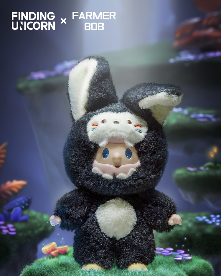Farmer Bob 怪奇夜遊團 搪膠絨毛盒玩 - 隨機單抽 - Farmer Bob Monster Ani-Night blind box series- assortment