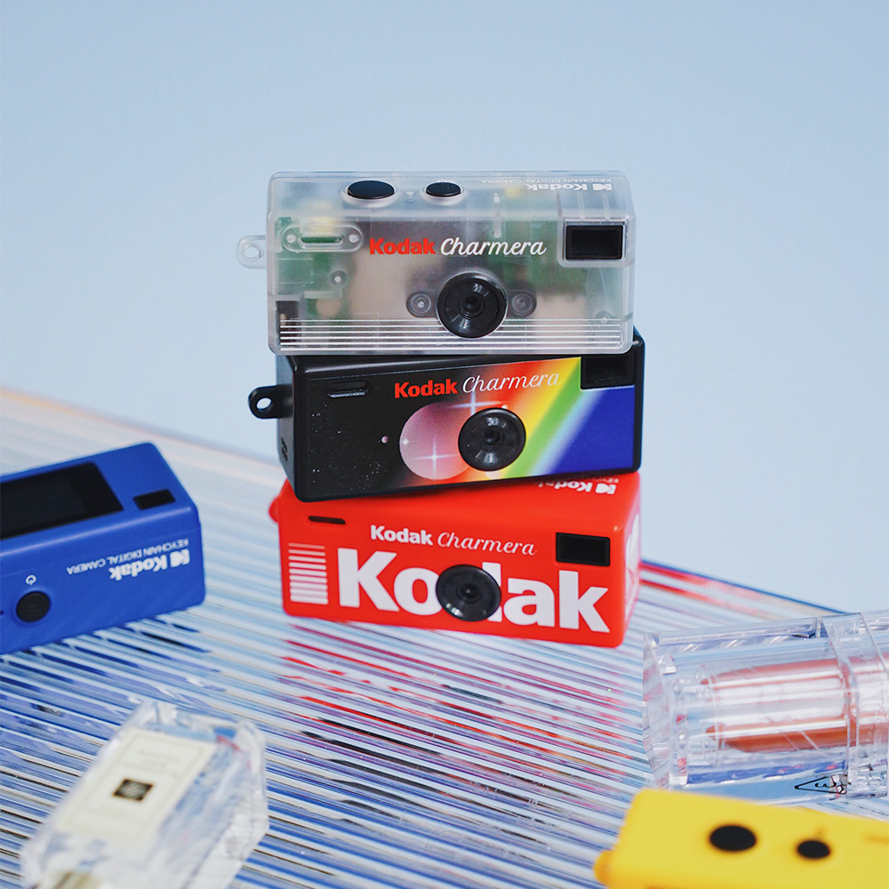 柯達 迷你數位相機鑰匙圈盲盒 - 隨機單抽 - Kodak Charmera Mini Digital Camera Keychain Blind Box - assortment