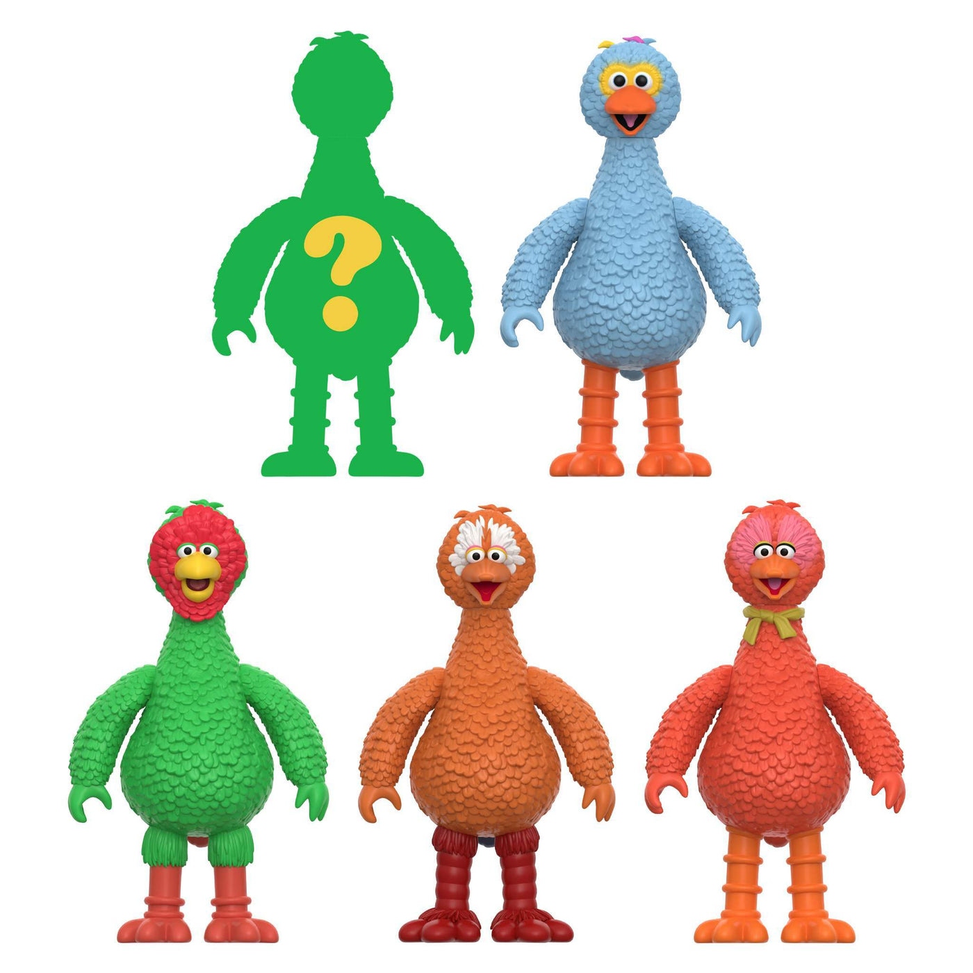 芝麻街 3.75吋復古人偶 盒玩系列 第五彈 - 隨機單抽 - ReAction 3.75" Figure Sesame Street Blind Box series 5 - Assortment