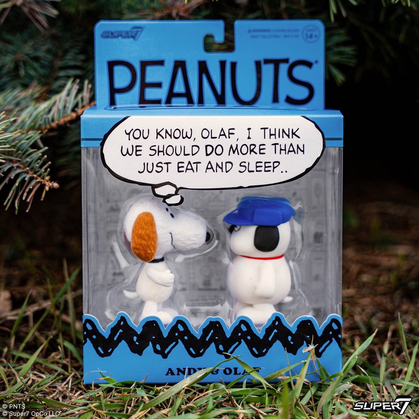 花生漫畫 3.75吋復古人偶 奧拉夫 & 安迪 (兩款一組) - ReAction 3.75" Figure - Peanuts Olaf & Andy (2-Pack)