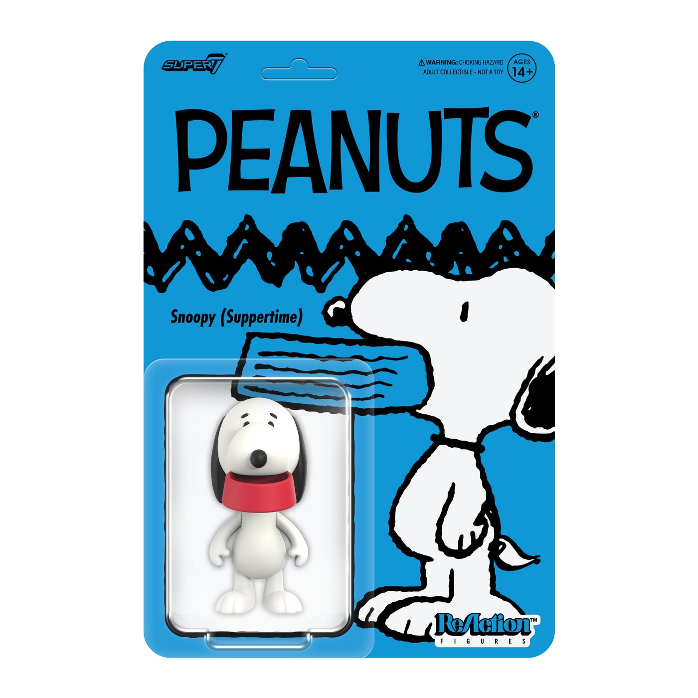 花生漫畫 3.75吋復古人偶 第九波 - 史努比 (點心時間) - ReAction 3.75" Figure - Peanuts Wave 9 - Snoopy (Suppertime)