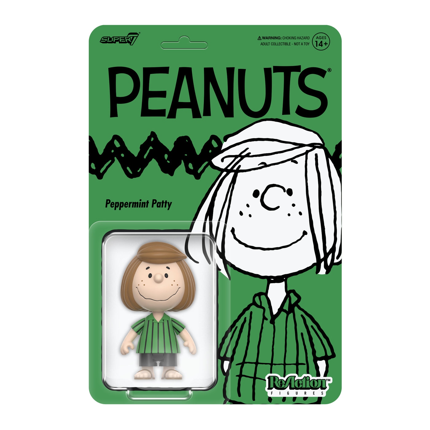 花生漫畫 3.75吋復古人偶 第九波 - 派伯敏特佩蒂 - ReAction 3.75" Figure - Peanuts Wave 9 - Peppermint Patty