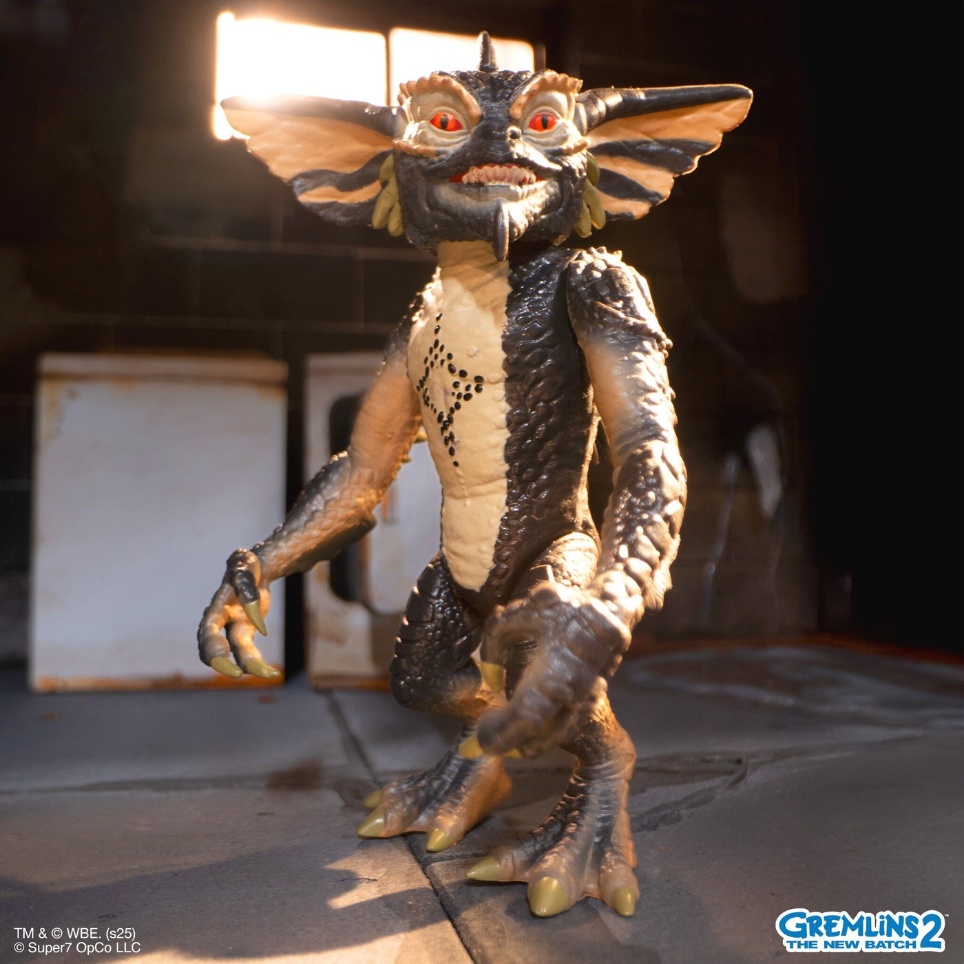 小精靈 3.75吋復古人偶 第二波 - 龐克頭魔怪 (造型背卡) - ReAction 3.75" Figure - Gremlins Wave 2 - Mohawk (Battle Ready Character Card)