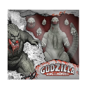東寶哥吉拉 8吋可動人偶 - 1989年哥吉拉 (灰階漫畫- 嗜血版) - TOHO ULTIMATES! Godzilla 8" Figures - Godzilla 1989 (Greyscale Comic Book - Thirsty For Blood)