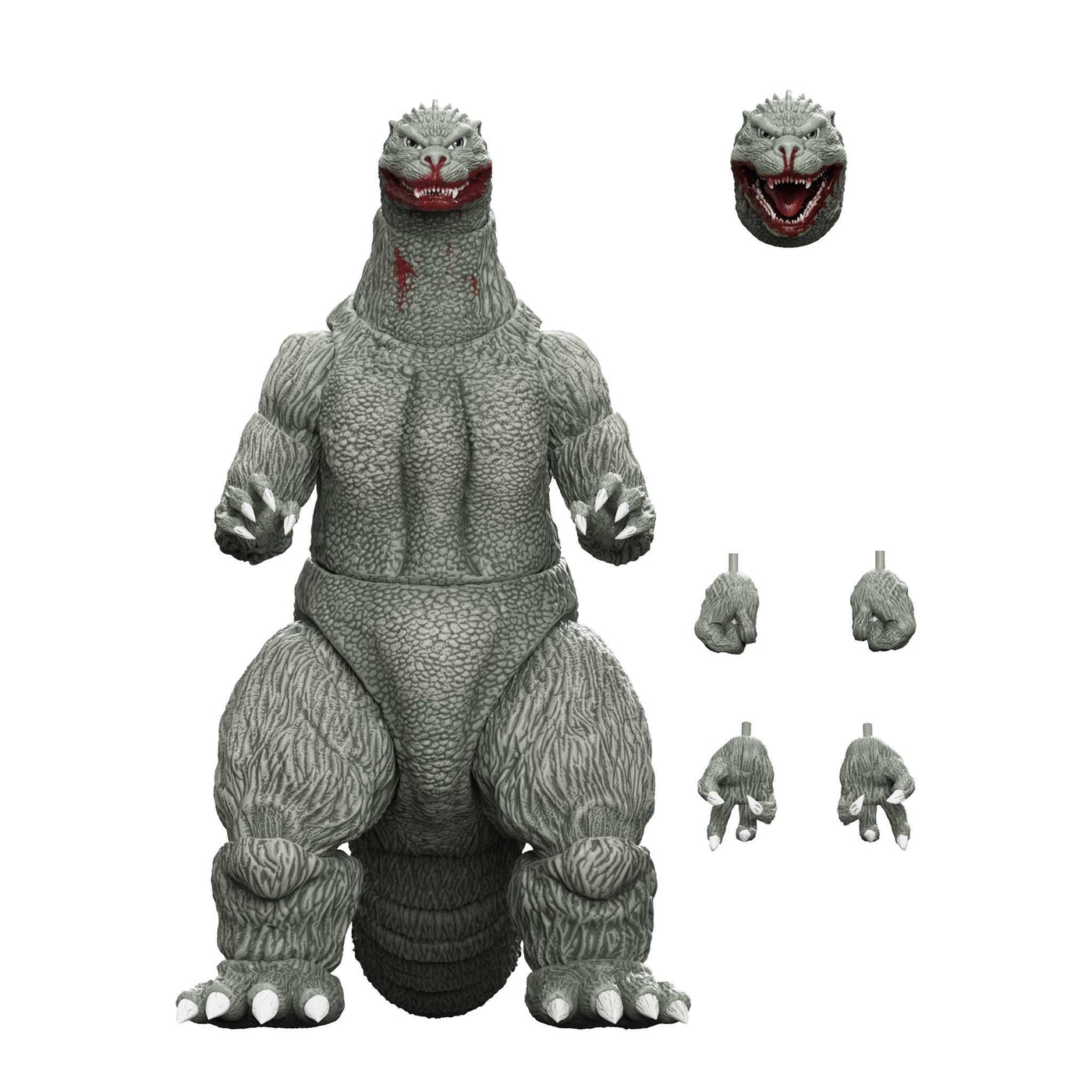 東寶哥吉拉 8吋可動人偶 - 1989年哥吉拉 (灰階漫畫- 嗜血版) - TOHO ULTIMATES! Godzilla 8" Figures - Godzilla 1989 (Greyscale Comic Book - Thirsty For Blood)