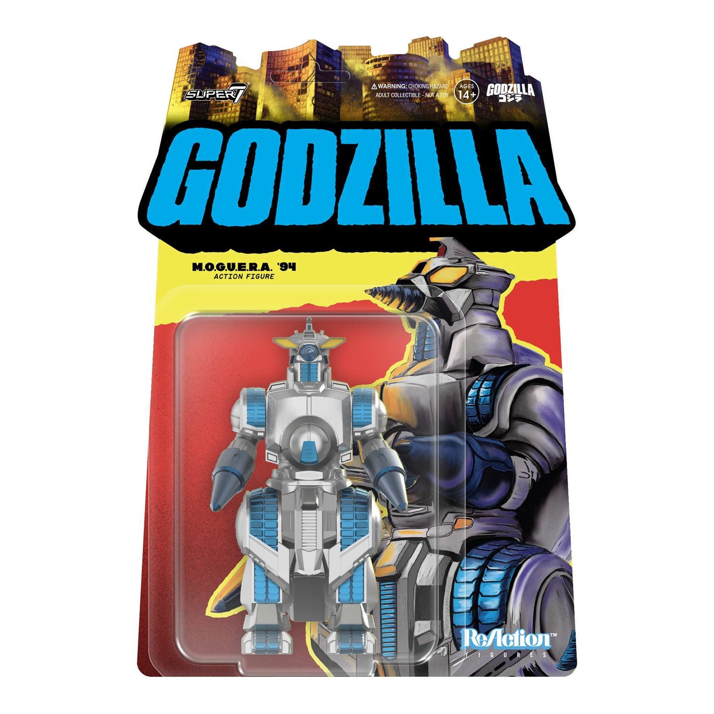 東寶哥吉拉 3.75吋復古人偶 第9波 - 1994年 摩傑拉 - ReAction 3.75" Figure TOHO Godzilla Wave 9 - M.O.G.U.E.R.A.
