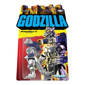 東寶哥吉拉 3.75吋復古人偶 第10波 - 2002年 機械哥吉拉 - ReAction 3.75" Figure TOHO Godzilla Wave 10 - Mechagodzilla (2002)