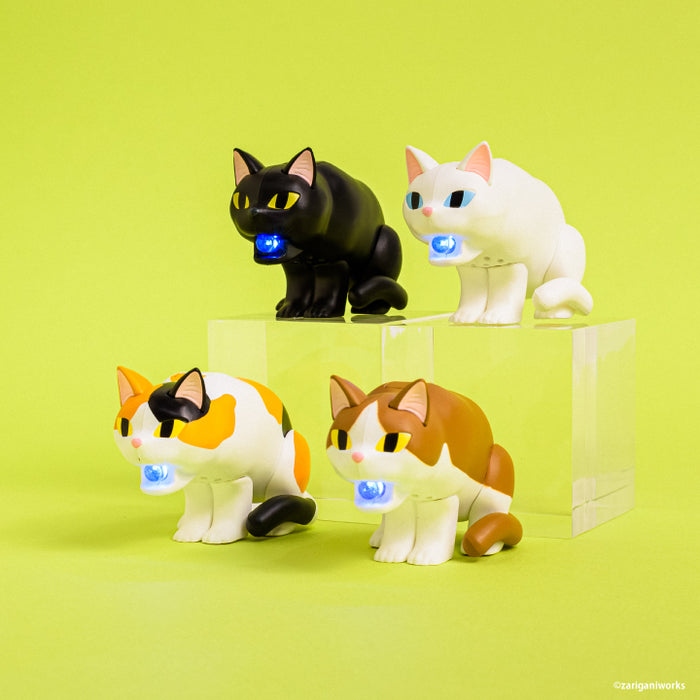 貓咪毛球光波 迷你玩偶盒玩系列 - 隨機單抽 - Kenelephant Hairball Beam figure collection - Assortment
