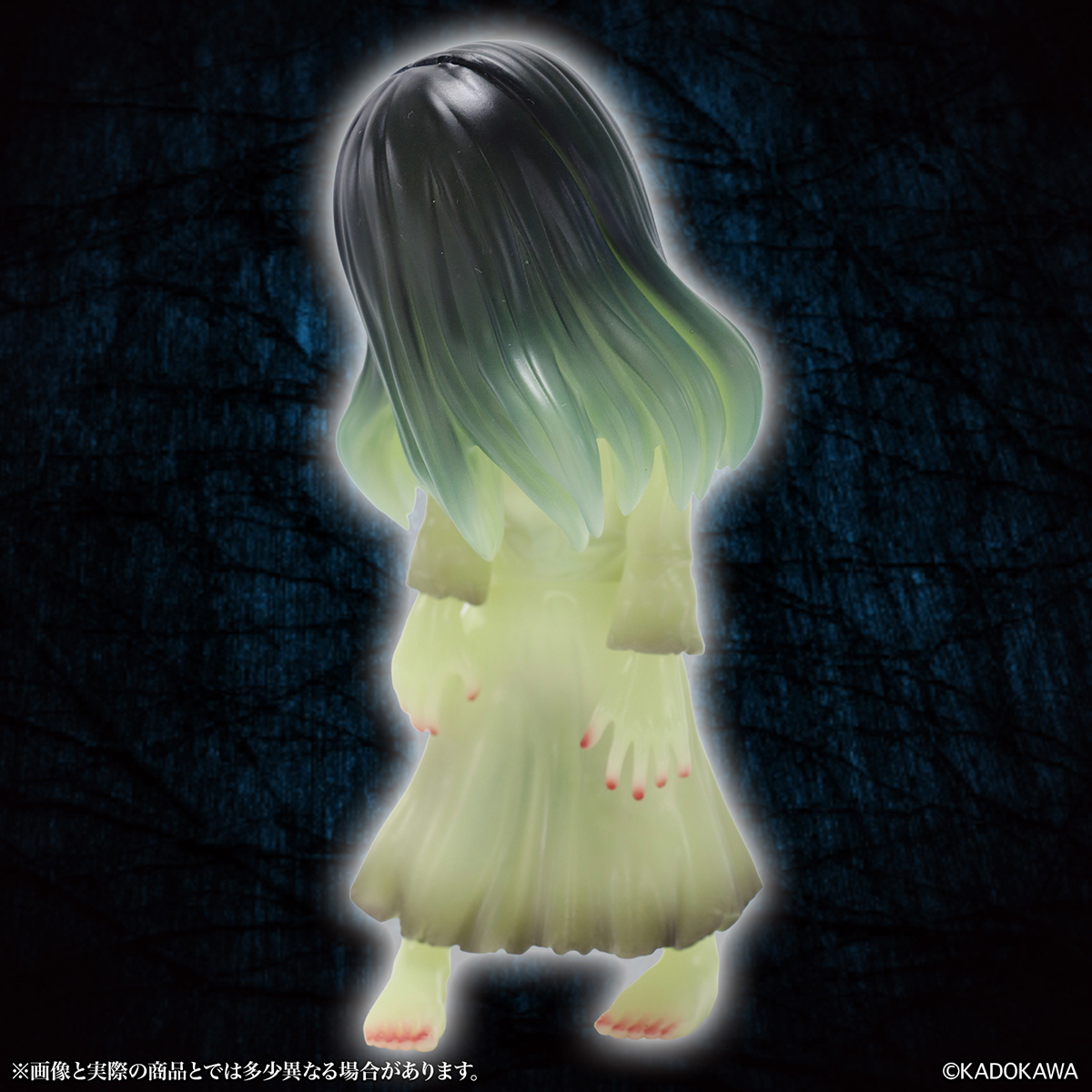 CCP 中尺寸軟膠人偶系列 - 貞子 妖光版 - MSS Sadako GID ver.
