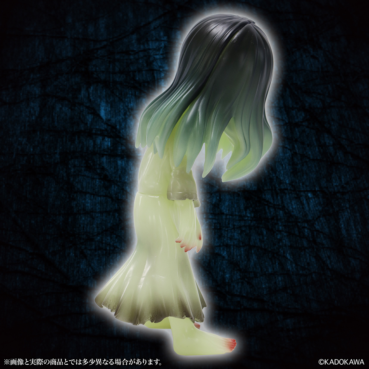 CCP 中尺寸軟膠人偶系列 - 貞子 妖光版 - MSS Sadako GID ver.