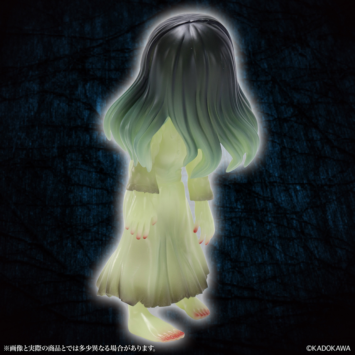 CCP 中尺寸軟膠人偶系列 - 貞子 妖光版 - MSS Sadako GID ver.