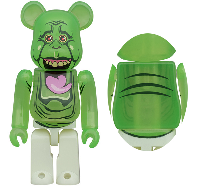 魔鬼剋星 100%小熊雙人組 - 棉花糖人 & 史萊姆 - 100% Bearbrick 2pack Ghostbusters - Stay Puft Marshmallow Man & Slimer