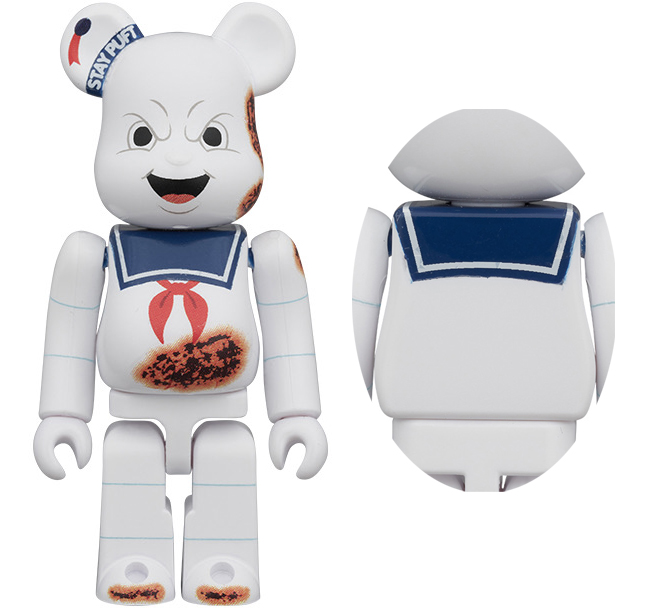 魔鬼剋星 100%小熊雙人組 - 棉花糖人(怒臉) & 電影標誌 - 100% Bearbrick 2pack Ghostbusters - Stay Puft Marshmallow Man “ANGRY FACE" & No Ghost