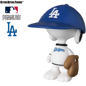 UDF 大聯盟 X 花生漫畫(史努比) 聯名系列 - 洛杉磯道奇 史努比 - UDF MLB X Peanuts (Snoopy) series - Los Angeles Dodgers Snoopy