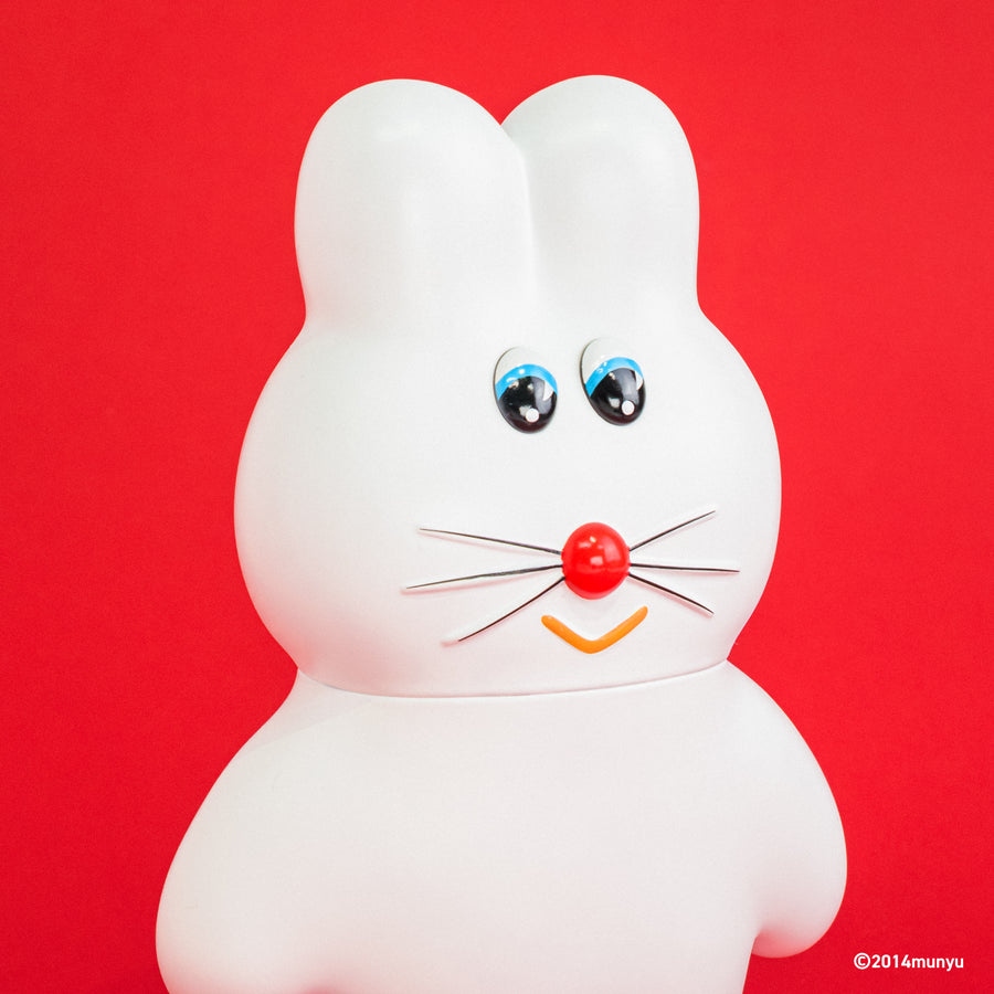 Muunyu PukuPuku 軟膠人偶 - 經典白 - Kenelephant Muunyu PukuPuku soft vinyl figure- White