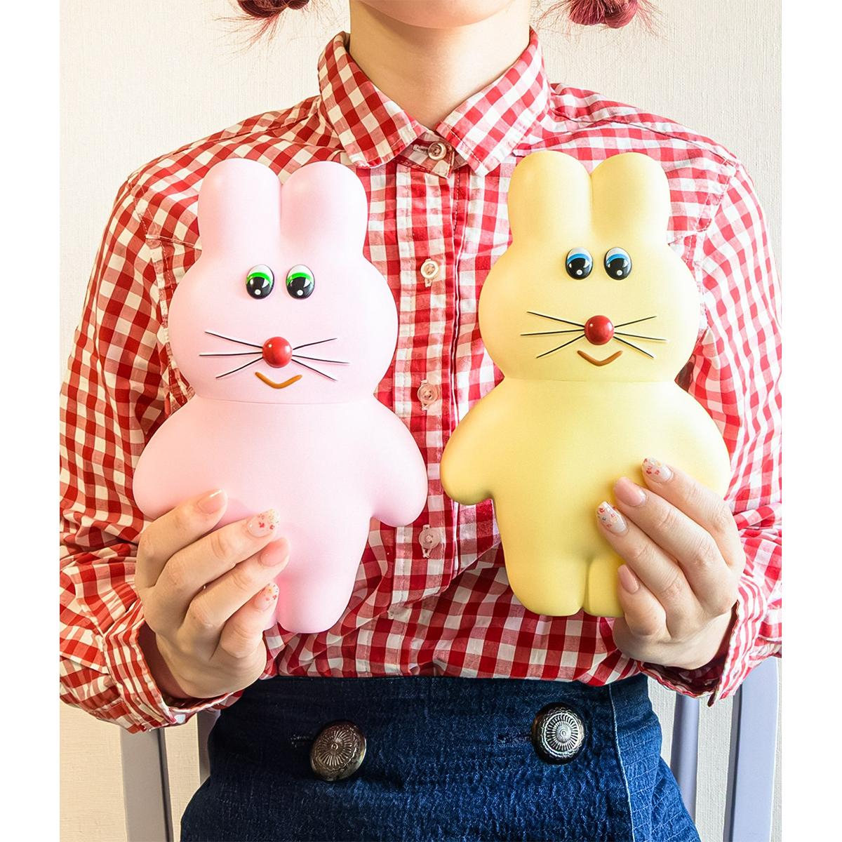 Muunyu PukuPuku 軟膠人偶 - 檸檬牛奶 - Kenelephant Muunyu PukuPuku soft vinyl figure - Lemon Milk