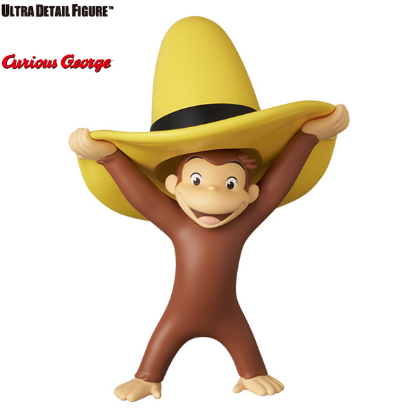 UDF 好奇猴喬治 - 喬治戴帽子 - UDF Curious George - Curious George w/ Hat