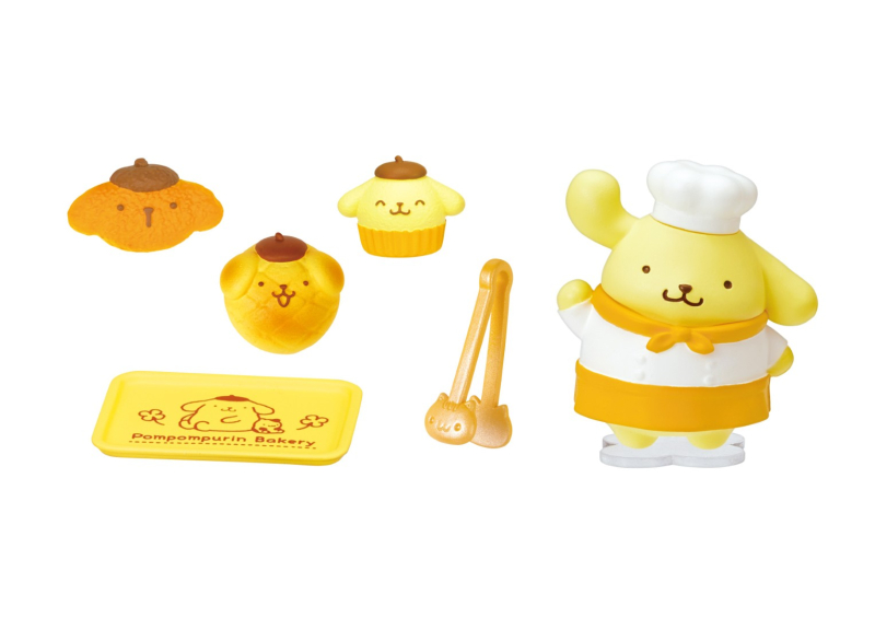 布丁狗 Pom Pom 美味麵包店 盒玩系列 - 隨機單抽 - Pom Pom Purin Bakery series - assortment