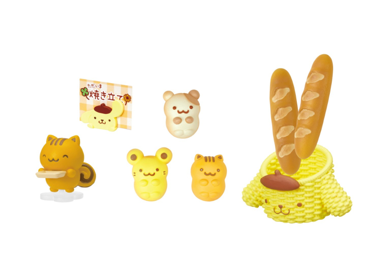 布丁狗 Pom Pom 美味麵包店 盒玩系列 - 隨機單抽 - Pom Pom Purin Bakery series - assortment