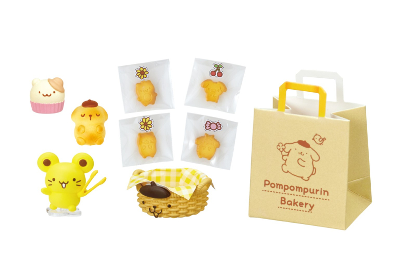 布丁狗 Pom Pom 美味麵包店 盒玩系列 - 隨機單抽 - Pom Pom Purin Bakery series - assortment