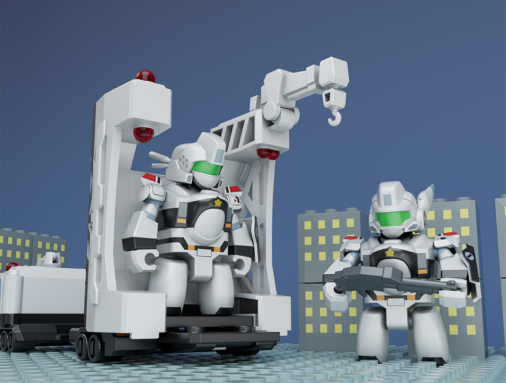 Brickroid 機動警察 - 99式特型Labor運輸車 - Brickroid Mobile Police Patlabor - Type 99 Special Labor Carrier