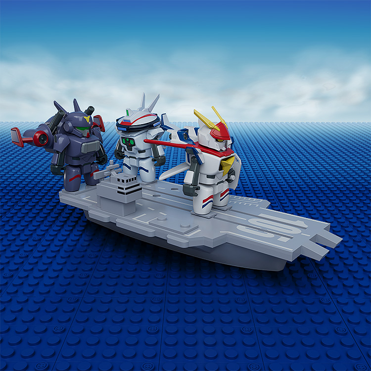 Brickroid 機甲戰記龍騎兵 - 龍騎兵1 - Brickroid Metal Armor Dragonar - Dragonar-1
