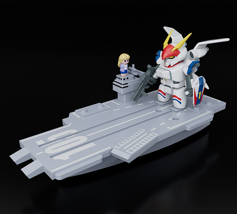 Brickroid 機甲戰記龍騎兵 - 龍騎兵1（片頭曲Ver.）＆航空母艦套組 - Brickroid Metal Armor Dragonar - Dragonar-1 (Opening Ver.) & Carrier Set