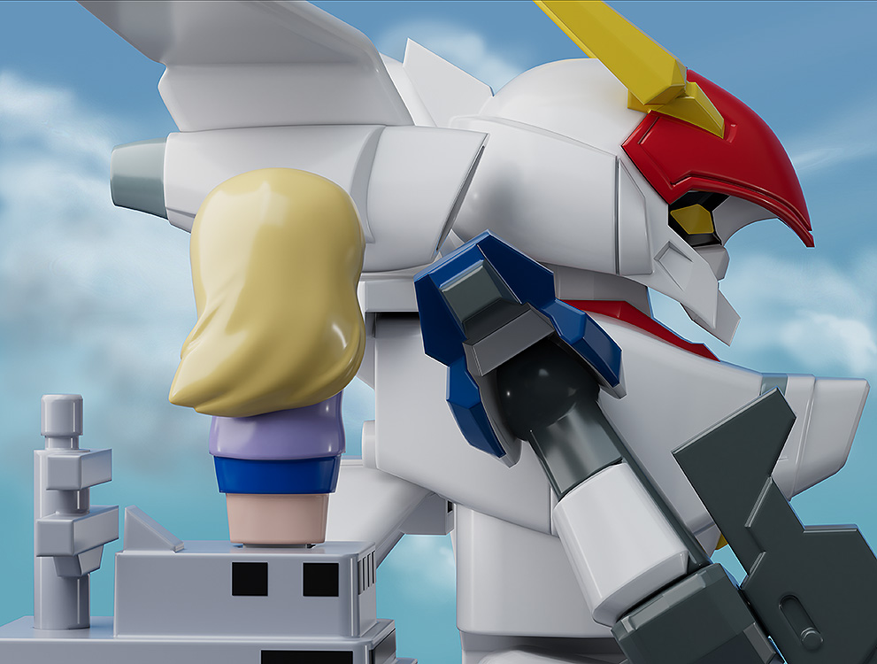 Brickroid 機甲戰記龍騎兵 - 龍騎兵1（片頭曲Ver.）＆航空母艦套組 - Brickroid Metal Armor Dragonar - Dragonar-1 (Opening Ver.) & Carrier Set