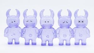 笑臉UAMOU - 透明閃粉薰衣草紫 - UAMOU Happy - Clear Lavender Glitter
