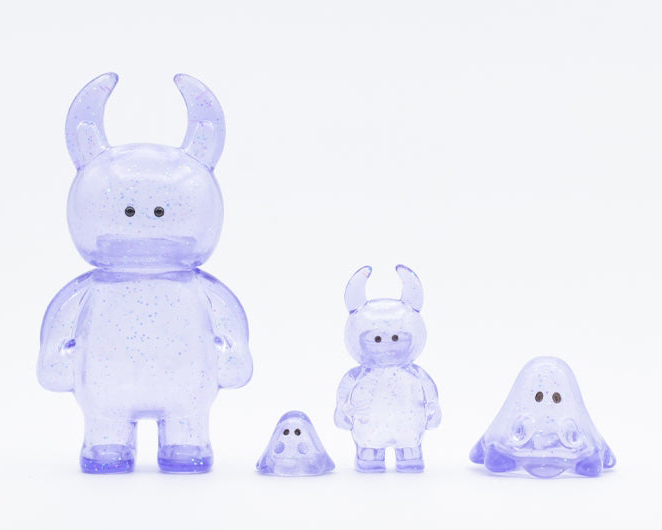 笑臉UAMOU - 透明閃粉薰衣草紫 - UAMOU Happy - Clear Lavender Glitter
