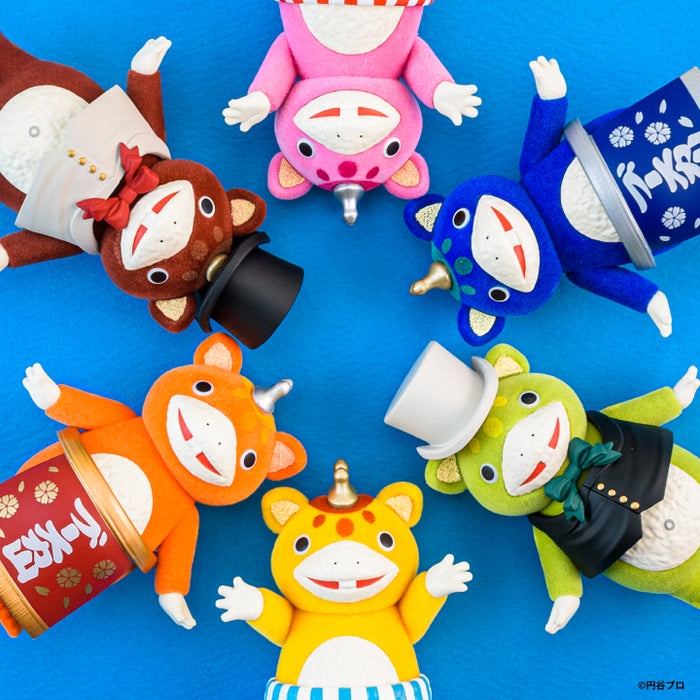 快獸布斯卡 多彩植絨公仔盒玩系列 - 隨機單抽 - Kenelephant Kaiju Booska Colorful Flocky Collection - assortment