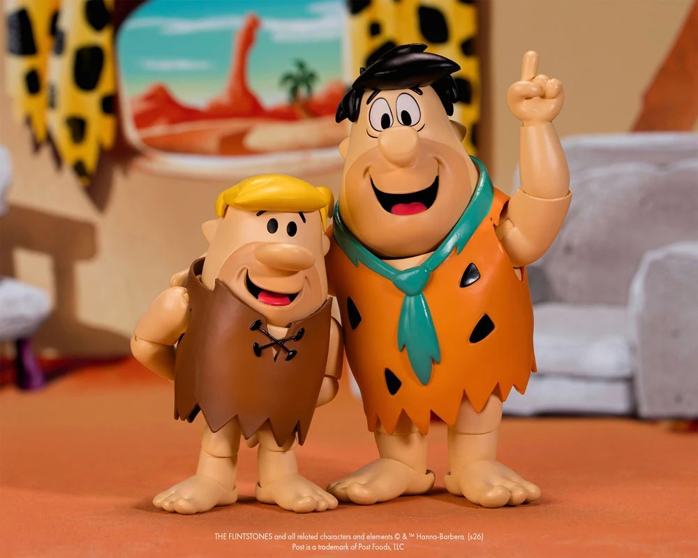 水果麥片 摩登原始人 弗萊德 6吋可動公仔 - Fruity Pebbles The Flintstones Fred Flintstone 6"Action Figure