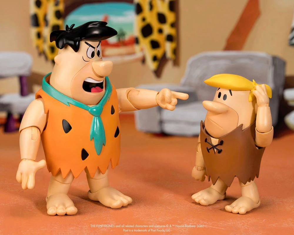 可可脆片 摩登原始人 巴尼 6吋可動公仔 - Cocoa Pebbles The Flintstones Barney Rubble 6"Action Figure