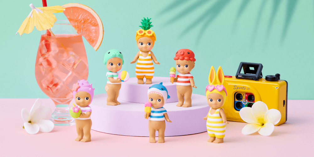 Sonny Angel Hippers 夏日印記系列盒玩 - 隨機單抽 - Sonny Angel mini figure Summer Vacation Series Sun-Kissed Style series - assortment