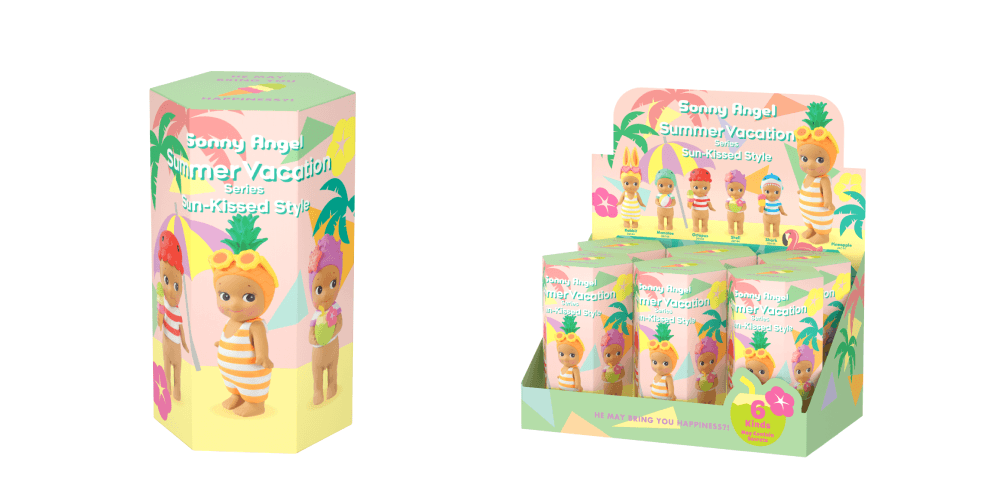 Sonny Angel Hippers 夏日印記系列盒玩 - 隨機單抽 - Sonny Angel mini figure Summer Vacation Series Sun-Kissed Style series - assortment