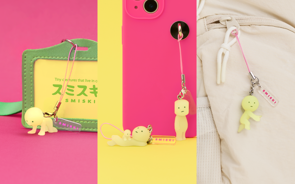 發光小精靈 吊飾扭蛋 第四代 - 隨機單扭 - Smiski Strap Accessories Series 4 - Assortment