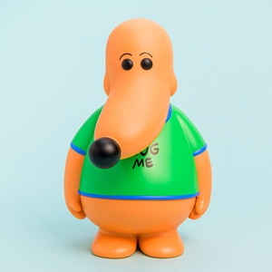 小松綠 Homies 軟膠玩偶 - 鼴鼠君 標準色 - Kenelephant Homies by Midori Komatsu Sofvi - Mogurakun (Stadard Color)