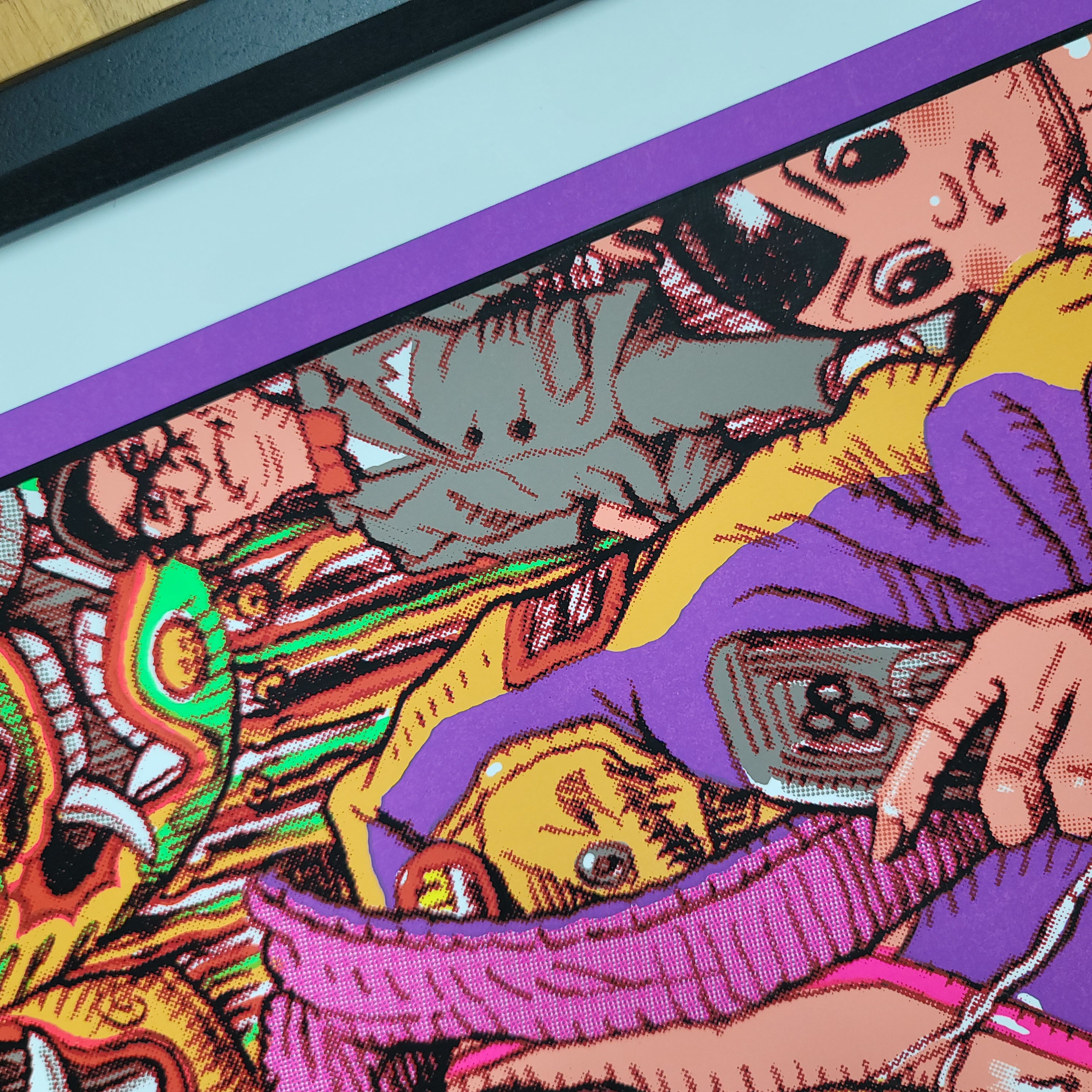 RJB 絹印海報 - Paradise 20周年 2次色 - Rockin' Jelly Bean Silkscreen Print Poster - Paradise 20 Anniversary 2nd