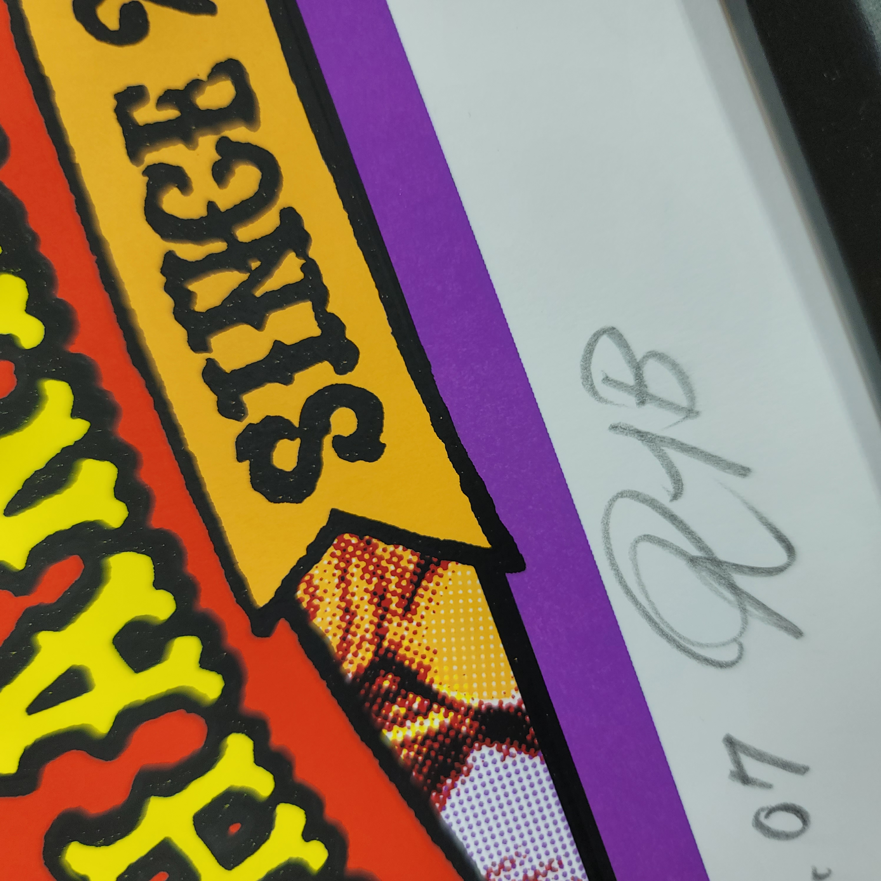 RJB 絹印海報 - Paradise 20周年 2次色 - Rockin' Jelly Bean Silkscreen Print Poster - Paradise 20 Anniversary 2nd