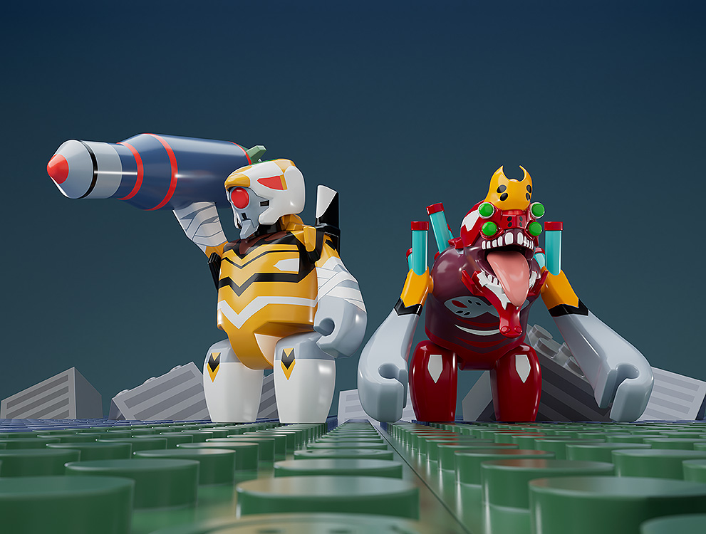 Brickroid 福音戰士新劇場版 - 福音戰士零號機（改）《：破》Ver. - Brickroid Rebuild of Evangelion - Proto Type-00'