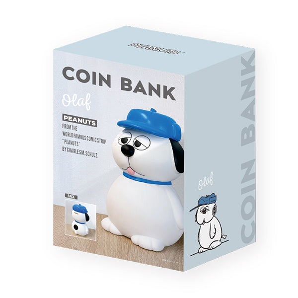 花生漫畫 歐拉夫軟膠存錢筒 - PEANUTS Olaf Soft Vinyl Bank
